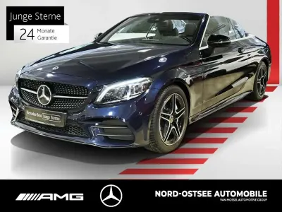 Gebraucht Mercedes C300 AMG 258 PS (189 kW) 2021 Cavansitblau metallic Cabrio