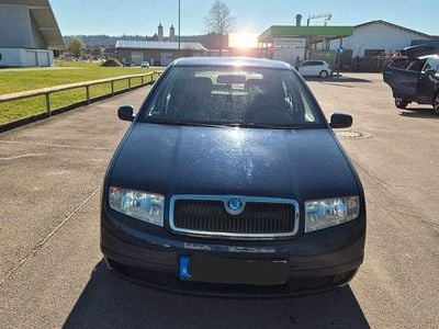 Gebraucht Skoda Fabia Comfort 75 PS (55 kW) 2002 Blau Limousine