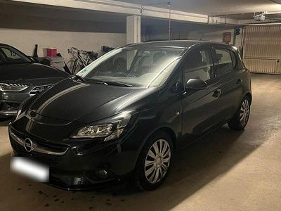 Gebraucht Opel Corsa Edition 90 PS (66 kW) 2015 Schwarz Kleinwagen