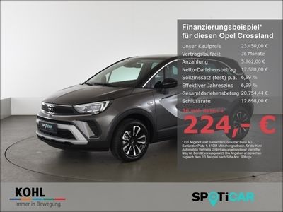gebraucht Opel Crossland Elegance 1.2 Turbo Automatik LED Navi PDCv+h DAB