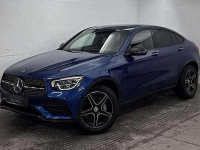 Gebraucht Mercedes GLC300 AMG 245 PS (180 kW) 2021 Spektralblau (metallic) Coupé