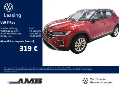 Gebraucht VW T-Roc Cabriolet Style 150 PS (110 kW) 2025 Rot SUV