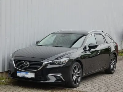 Gebraucht Mazda 6 Nakama Intense 175 PS (128 kW) 2016 Jet black Kombi