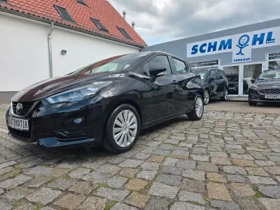 Gebraucht Nissan Micra Visia 71 PS (52 kW) 2022 Schwarz Kleinwagen