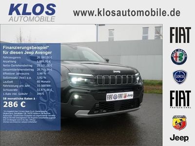 Neu Jeep Avenger Summit 101 PS (74 kW) 2026 Volcano black (schwarz) SUV