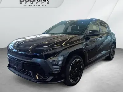 Gebraucht Hyundai Kona N Line 160 kW (218 PS) 2025 Schwarz SUV
