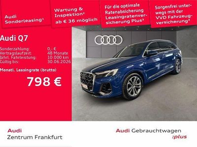 Gebraucht Audi Q7 S-Line 340 PS (250 kW) 2025 Ascariblau metallic/ascariblau SUV