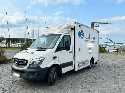 Gebraucht Mercedes Sprinter 163 PS (119 kW) 2014 Weiß