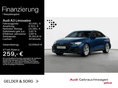 Usata Audi A3 S-Line 116 CV (85 kW) 2025 Blu Berlina