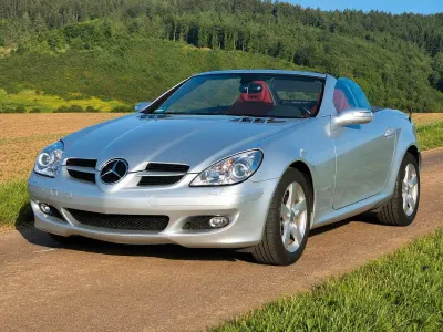 Gebraucht Mercedes SLK200 163 PS (119 kW) 2004 Silber Cabrio
