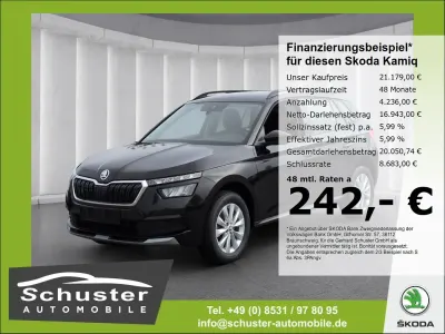 Gebraucht Skoda Kamiq 150 PS (110 kW) 2022 Schwarz SUV