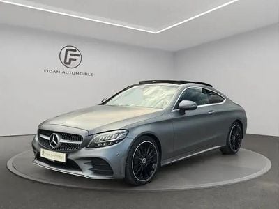 Usata Mercedes C220 AMG line 194 CV (142 kW) 2021 Grigio Coupé
