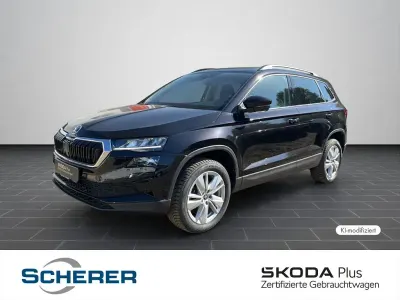 Gebraucht Skoda Karoq Selection 150 PS (110 kW) 2025 Blackmagic perleffekt (metallic) SUV