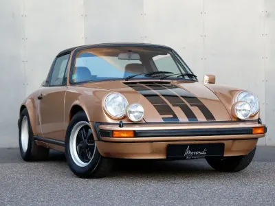 Gebraucht Porsche 911 209 PS (153 kW) 1975 Gold Cabrio