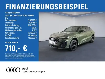 Neu Audi Q5 Sportback Sport 204 PS (150 kW) 2026 Grün SUV