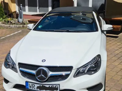 Używany Mercedes E200 184 KM (135 kW) 2016 Biały Kabriolet
