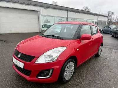 Brugt Suzuki Swift Club 83 HK (61 kW) 2017 Rød Hatchback
