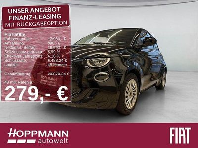 Grau Gebraucht 2023 Fiat 500e Limousine | 17.980 € (Fairer Preis)