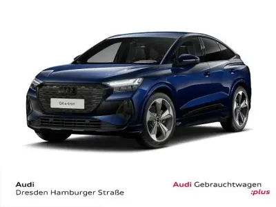 Gebraucht Audi Q4 Sportback e-tron S-Line 150 kW (204 PS) 2023 Navarrablau metallic SUV