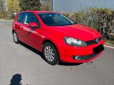 Usata VW Golf VI 122 CV (89 kW) 2009 Rosso Utilitaria