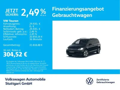Gebraucht VW Touran Comfortline 150 PS (110 kW) 2025 Schwarz Van / Kleinbus