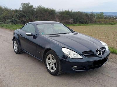 Gebraucht Mercedes SLK200 163 PS (119 kW) 2005 Blau Cabrio