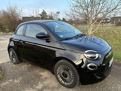 Gebraucht Fiat 500e Icon 86 kW (118 PS) 2022 Schwarz Cabrio