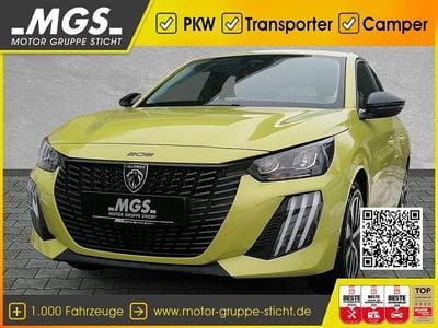 Neu Peugeot 208 Style 101 PS (74 kW) 2025 Gelb Kleinwagen