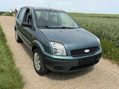 Gebraucht Ford Fusion 101 PS (74 kW) 2004 Grün Kleinwagen