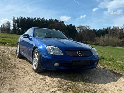 Gebraucht Mercedes SLK200 163 PS (119 kW) 2001 Blau Cabrio
