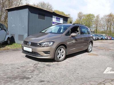 Gebraucht VW Golf Sportsvan Highline 125 PS (91 kW) 2015 Pyramid gold metallic Van / Kleinbus