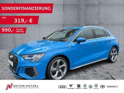 Usata Audi A3 S-Line 116 CV (85 kW) 2022 Blu Berlina