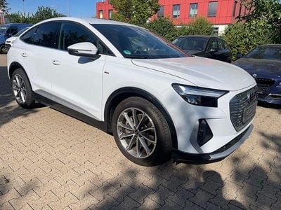 Gebraucht Audi Q4 Sportback e-tron S-Line 150 kW (204 PS) 2023 Weiß SUV