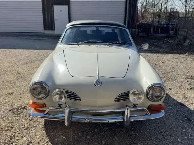 Brugt VW Karmann Ghia Karmann 48 HK (35 kW) 1971 Hvid Coupe
