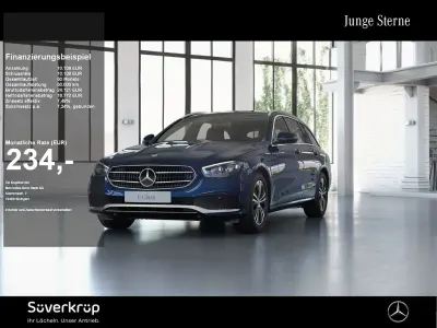 Gebraucht Mercedes E220 Avantgarde 194 PS (142 kW) 2021 Blau Limousine