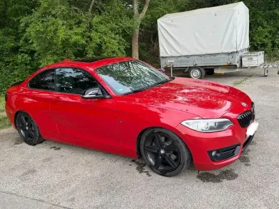 Gebraucht BMW 220 Sport Line 184 PS (135 kW) 2014 Rot Coupé