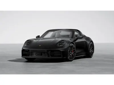 Neu Porsche 911 Targa 4S 480 PS (353 kW) 2026 Schwarz Cabrio