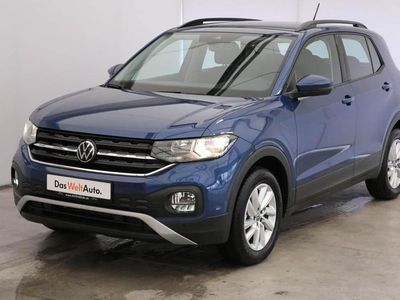 Gebraucht VW T-Cross Life 95 PS (69 kW) 2021 Blau metallic SUV