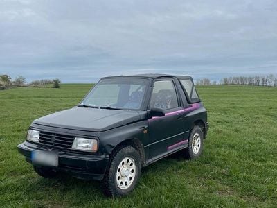 Gebraucht Suzuki Vitara 80 PS (58 kW) 1992 Schwarz Cabrio