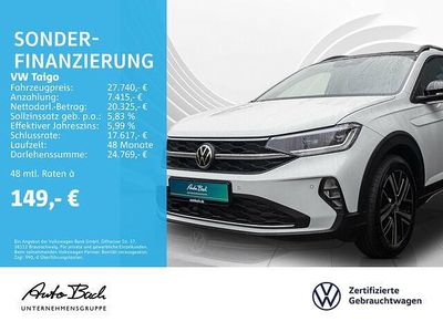 Gebraucht VW Taigo 116 PS (85 kW) 2024 Weiß SUV