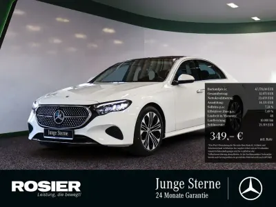 Gebraucht Mercedes E220 Advanced 197 PS (144 kW) 2025 Weiss / polarweiß Limousine