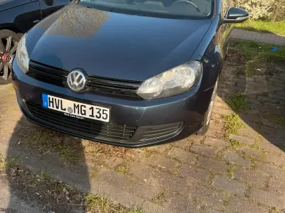 Gebraucht VW Golf VI 2010 Blau Kleinwagen