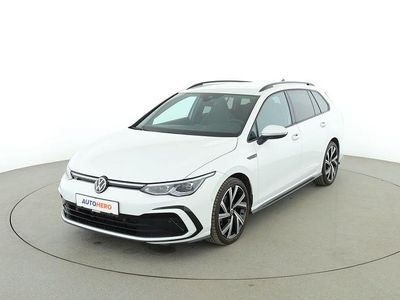 Gebraucht VW Golf VIII R-line 131 PS (96 kW) 2021 Weiß Kombi