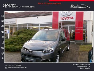 Gebraucht Toyota Proace Verso City 131 PS (96 kW) 2022 Basaltgrau metallic Kombi