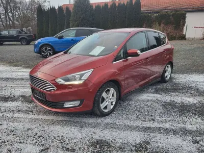 Gebraucht Ford C-MAX Titanium 150 PS (110 kW) 2015 Rot Van / Kleinbus