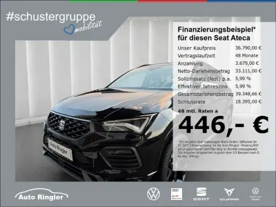 Neu Seat Ateca Black Edition 150 PS (110 kW) 2026 Schwarz SUV