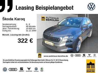 Gebraucht Skoda Karoq Selection 150 PS (110 kW) 2025 Grau SUV