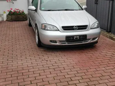 Gebraucht Opel Astra Cabriolet 101 PS (74 kW) 2002 Silber Cabrio