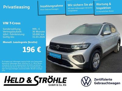 Gebraucht VW T-Cross Life 116 PS (85 kW) 2025 Reflexsilber metallic (metallic) SUV