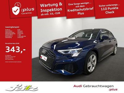 Gebraucht Audi A3 S-Line 150 PS (110 kW) 2024 Blau Limousine